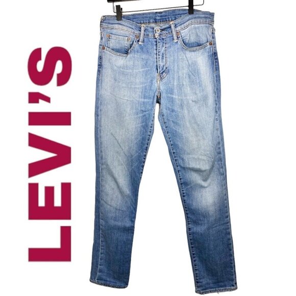 LEVI’S Men's 511 Stretchy Straight Leg Mid Rise Jeans, Size 32 x 34 - Picture 1 of 11